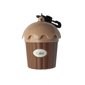 Диспенсър за хигиенни пликчета Record RECORD Cake waste bag dispenser във формата на мъфин, 1бр.